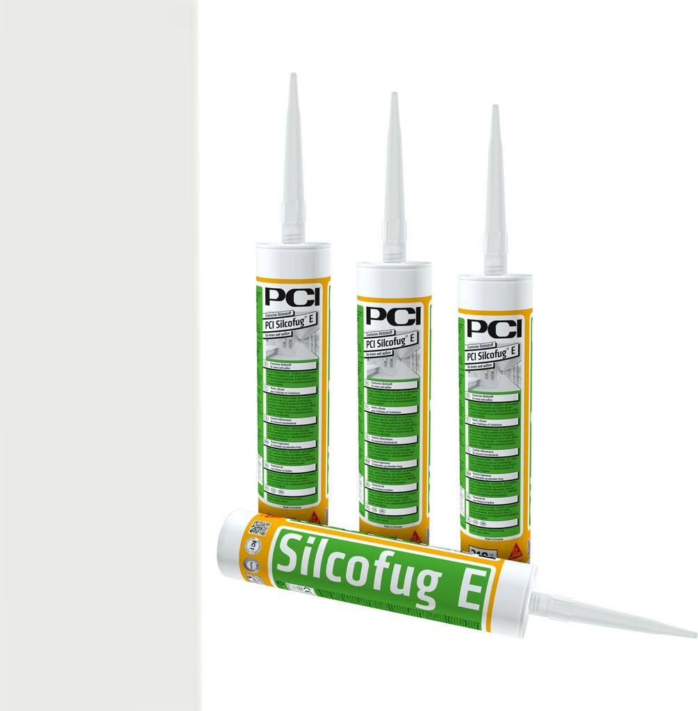 PCI Silcofug E Elastischer Dichtstoff 310ml Pergamon Immagine del prodotto 