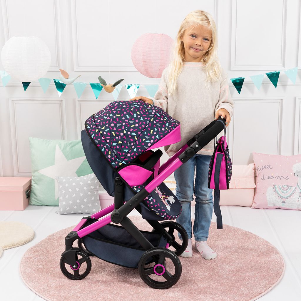 Bayer Design 17080AA Kombi-Puppenwagen Xeo mit Tasche, Produktbild 6