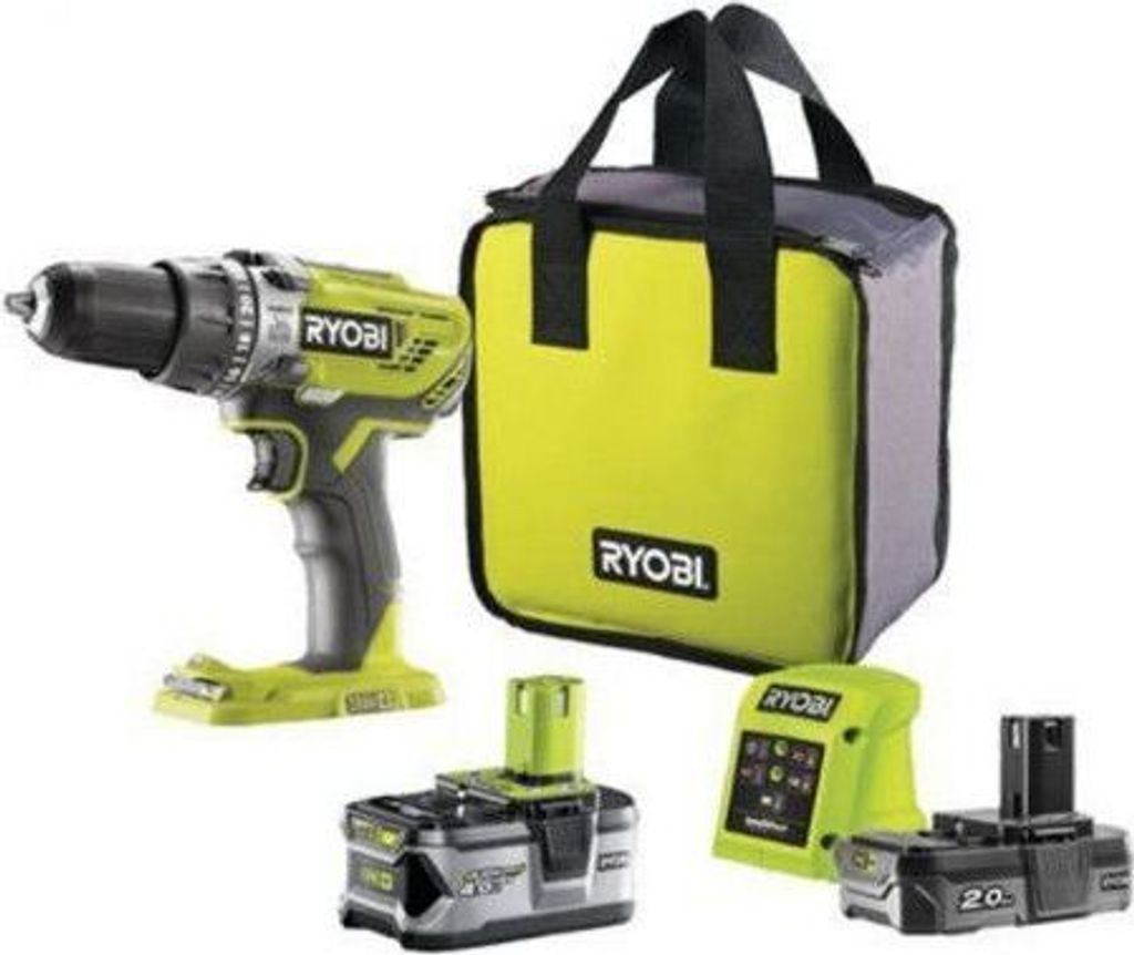 Wkrętarka udarowa Ryobi ONE+ R18PD3-242S, 18 V, 2 Zdjęcie produktu 