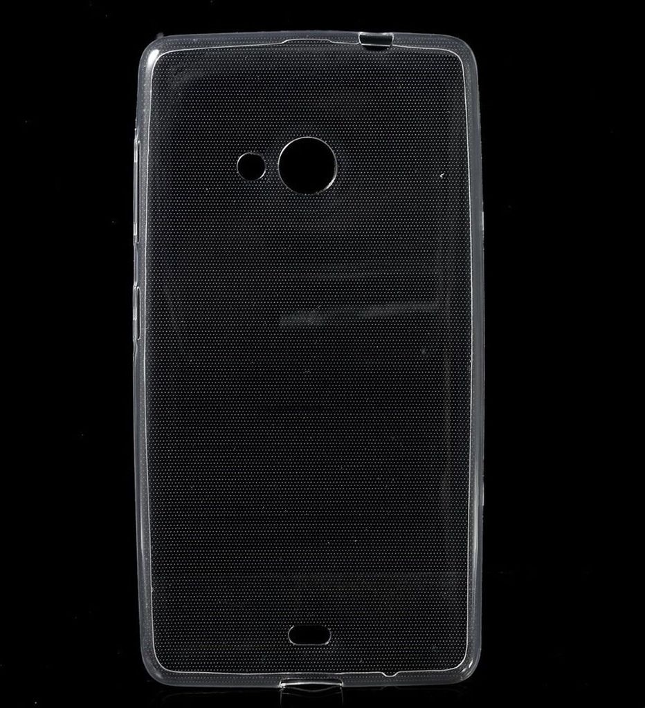 Microsoft Lumia 535 Transparent Case Hülle Silikon