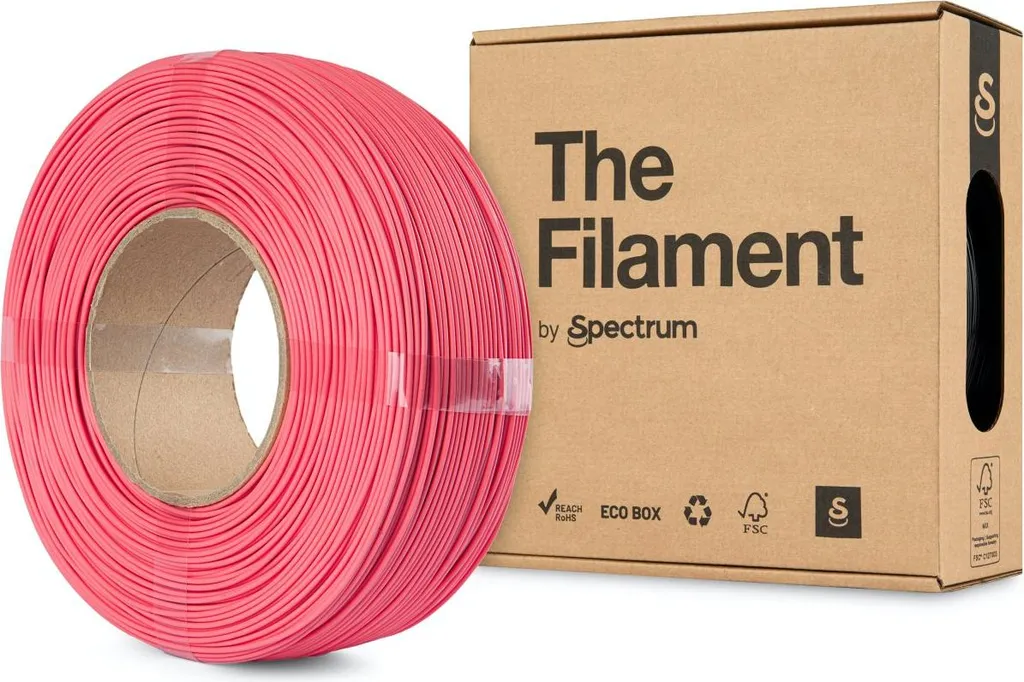 Das Filament PLA ReFill 1.75 mm 1kg Rosa Fragola - Spedizione Rapida