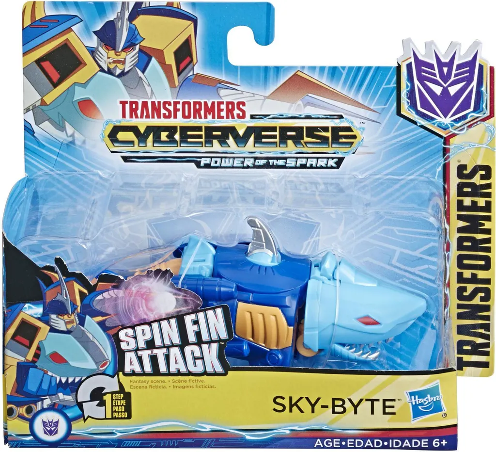Jouet Robot Transformers 1-Step Changer Bumblebee Cyberverse Hasbro Jaune - 3