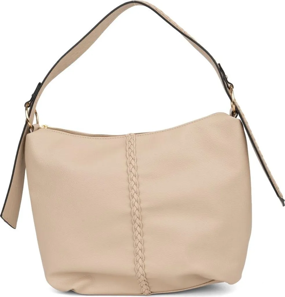 Libérez vos mains avec le sac bandoulière beige Stella New York sécurisé