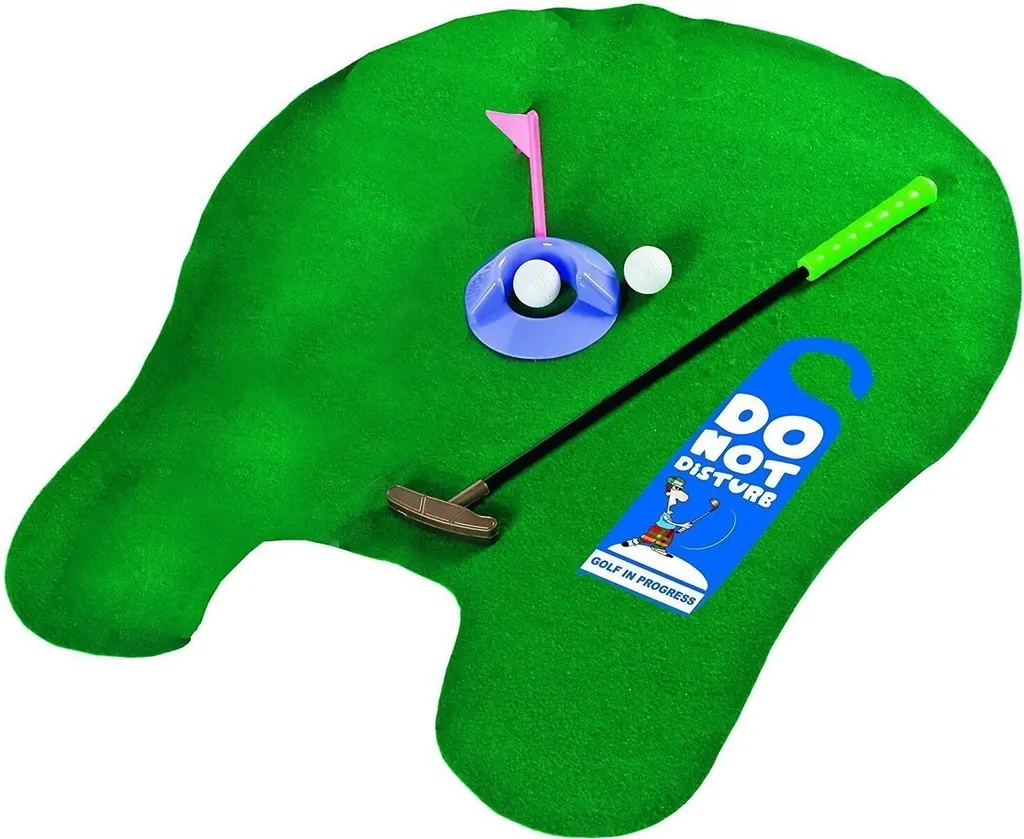 Dites Adieu à l'Ennui aux WC avec le Golf de Toilette Potty Putter