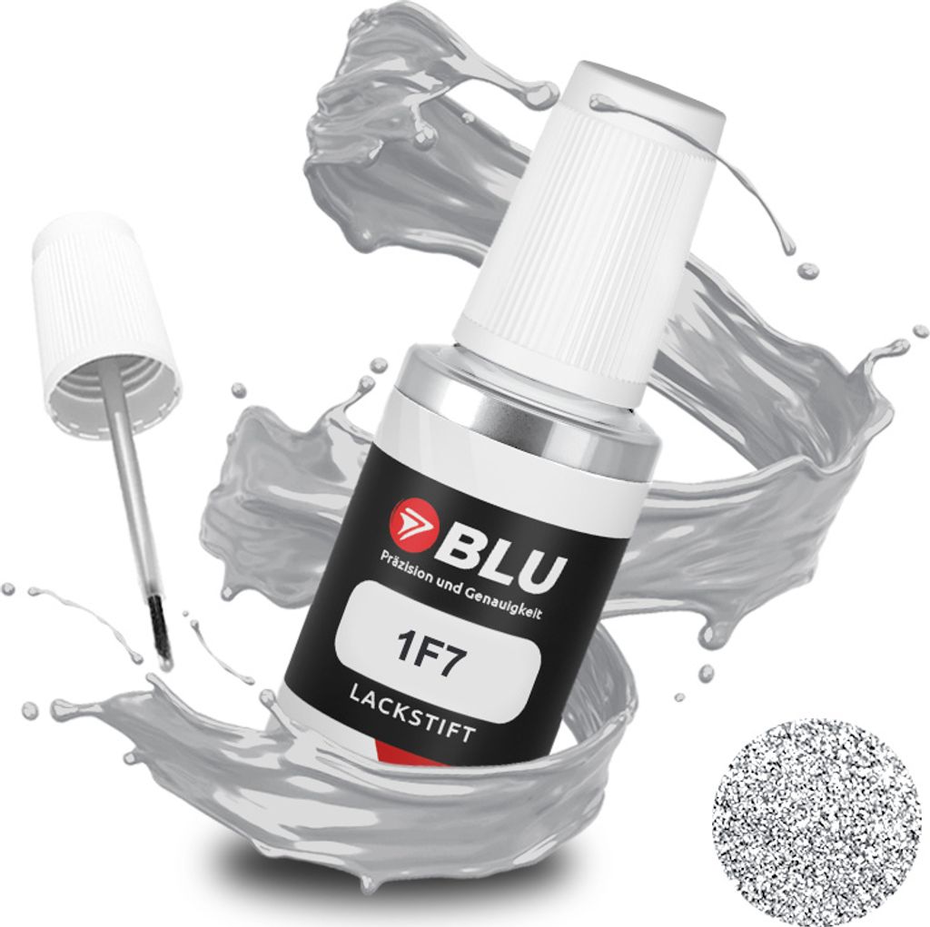 BLU Auto Lackstift Silber kompatibel für Toyota 1F7 Silver Produktbild 
