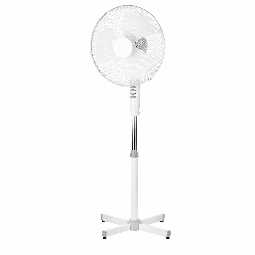 Standventilator Weiß mit Oszillation und 3 Produktbild 
