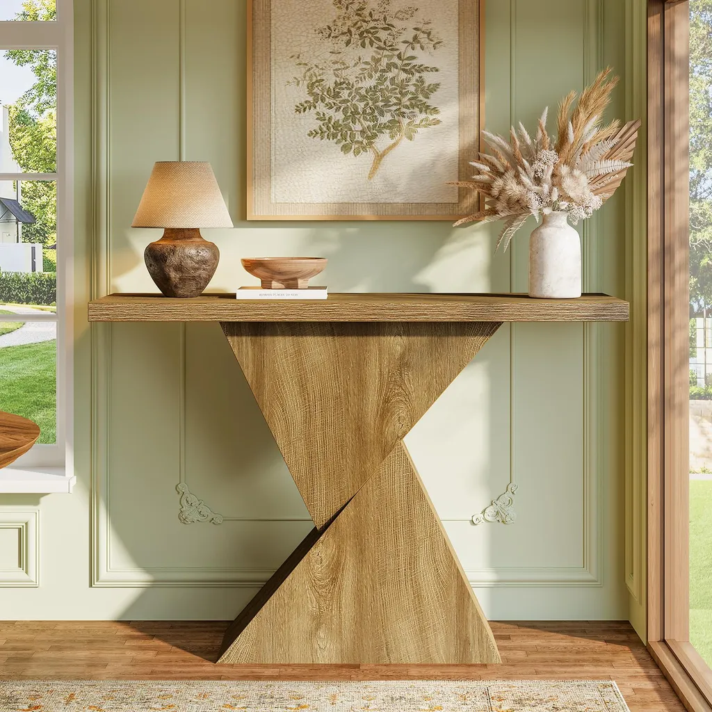 Table console étroite 105 cm Tribesigns - Solution entrée encombrée