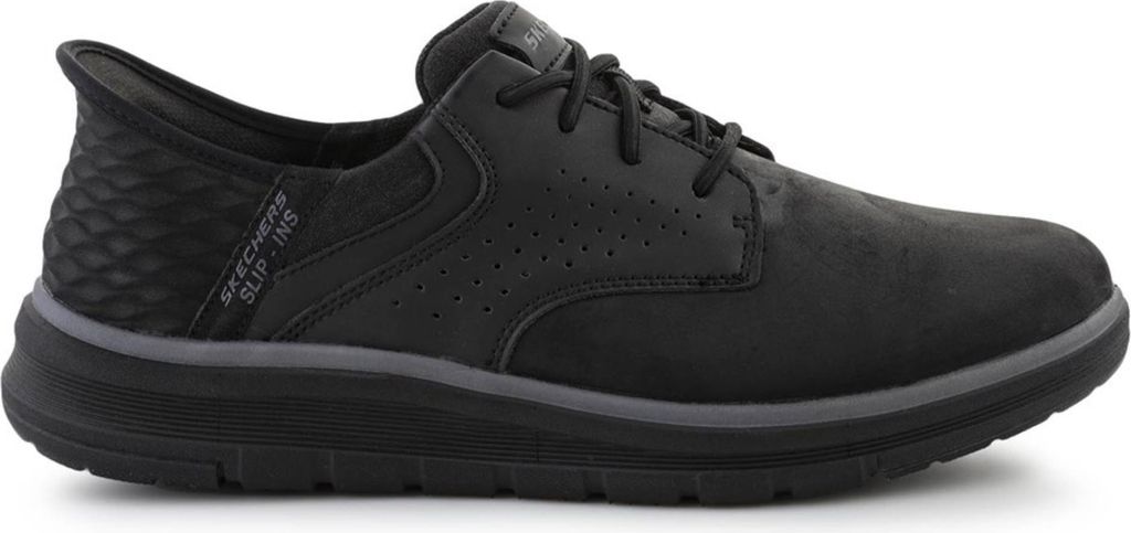 Skechers Slip-Ins: Orell - Yates Veterschoenen Laag - Zwart - Maat 46