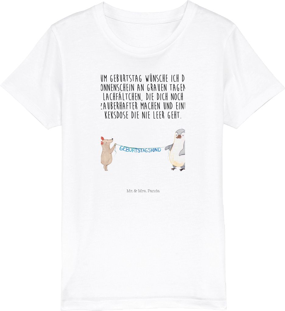 Mr. & Mrs. Panda Kleinkinder T-Shirt Maus Pinguin Produktbild 