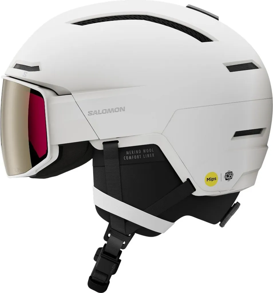 Salomon Driver Prime Sigma Plus Mips Casque de Ski à Visière Blanc S - 2