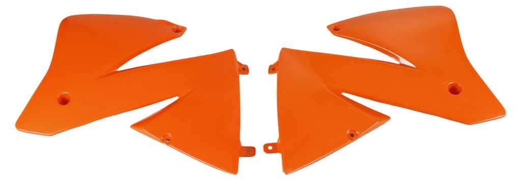 UFO PLAST Kühlerabdeckung Für KTM-Modelle Aus hoc orange