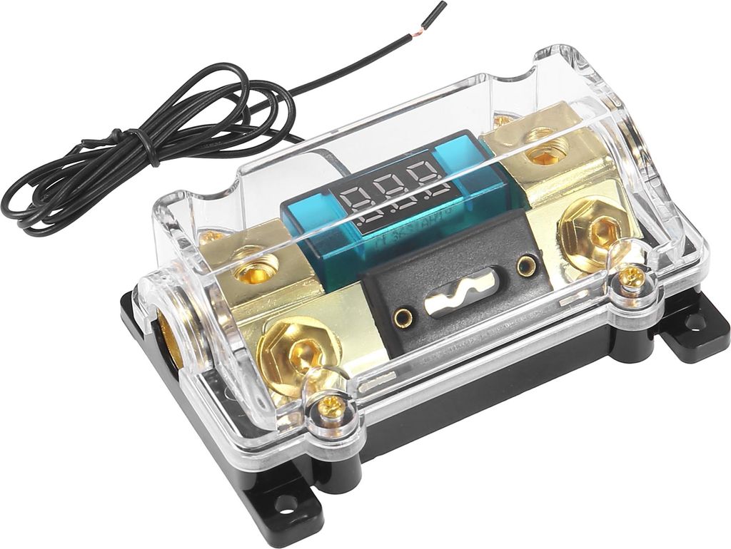 Autoradio Audio Anzeige Digitale Spannung Inline ANL Sicherungshalter 300 Ampere 0 2 4 AWG Gauge