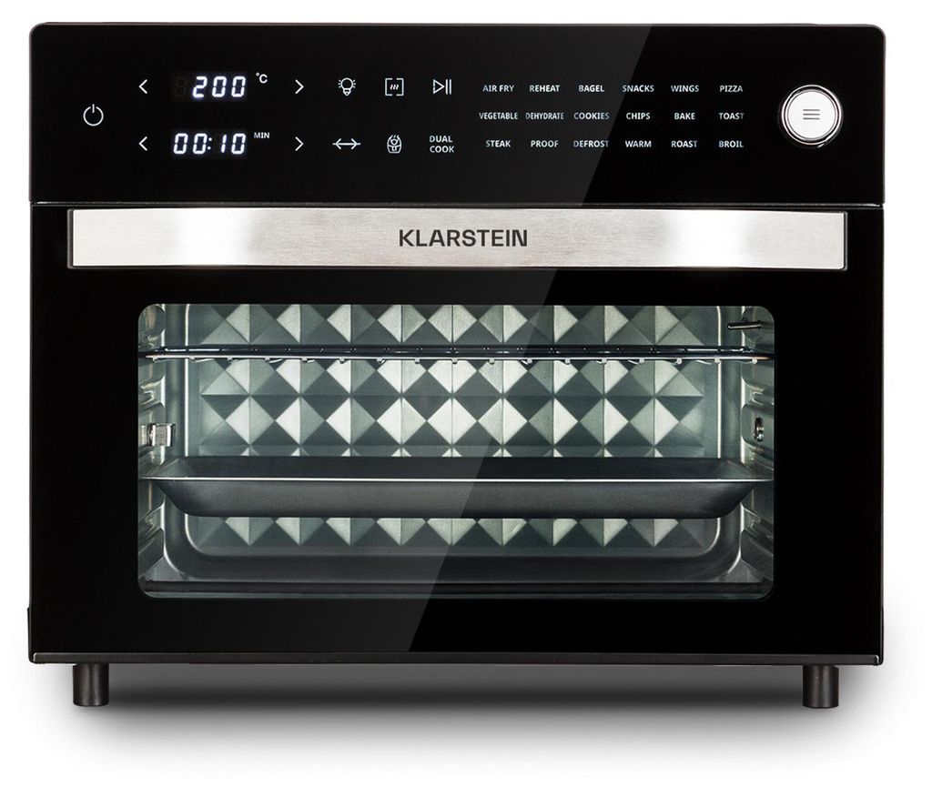 Klarstein Vigor Air Heißluftfritteuse XXL, Airfryer mit Produktbild 
