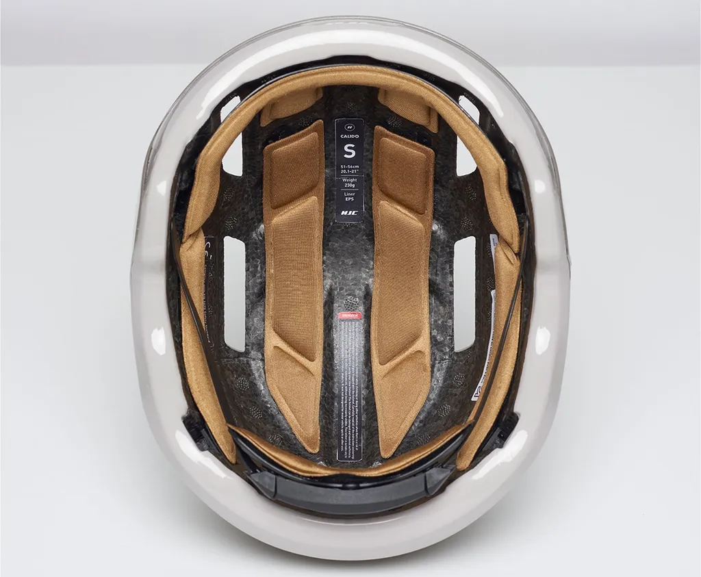 Casque vélo électrique urbain confortable Calido Plus blanc gris 55-59 - 2