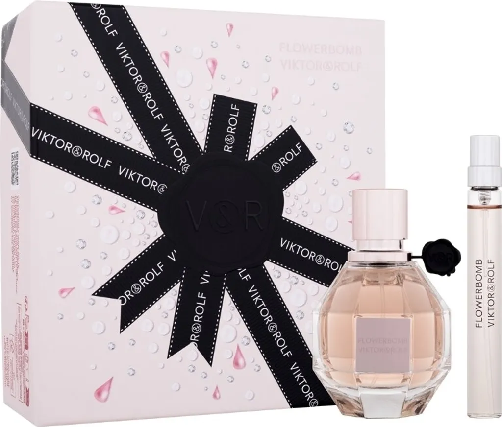 Flowerbomb Viktor & Rolf EDP 50 ml avec sa Miniature de Voyage 10 ml