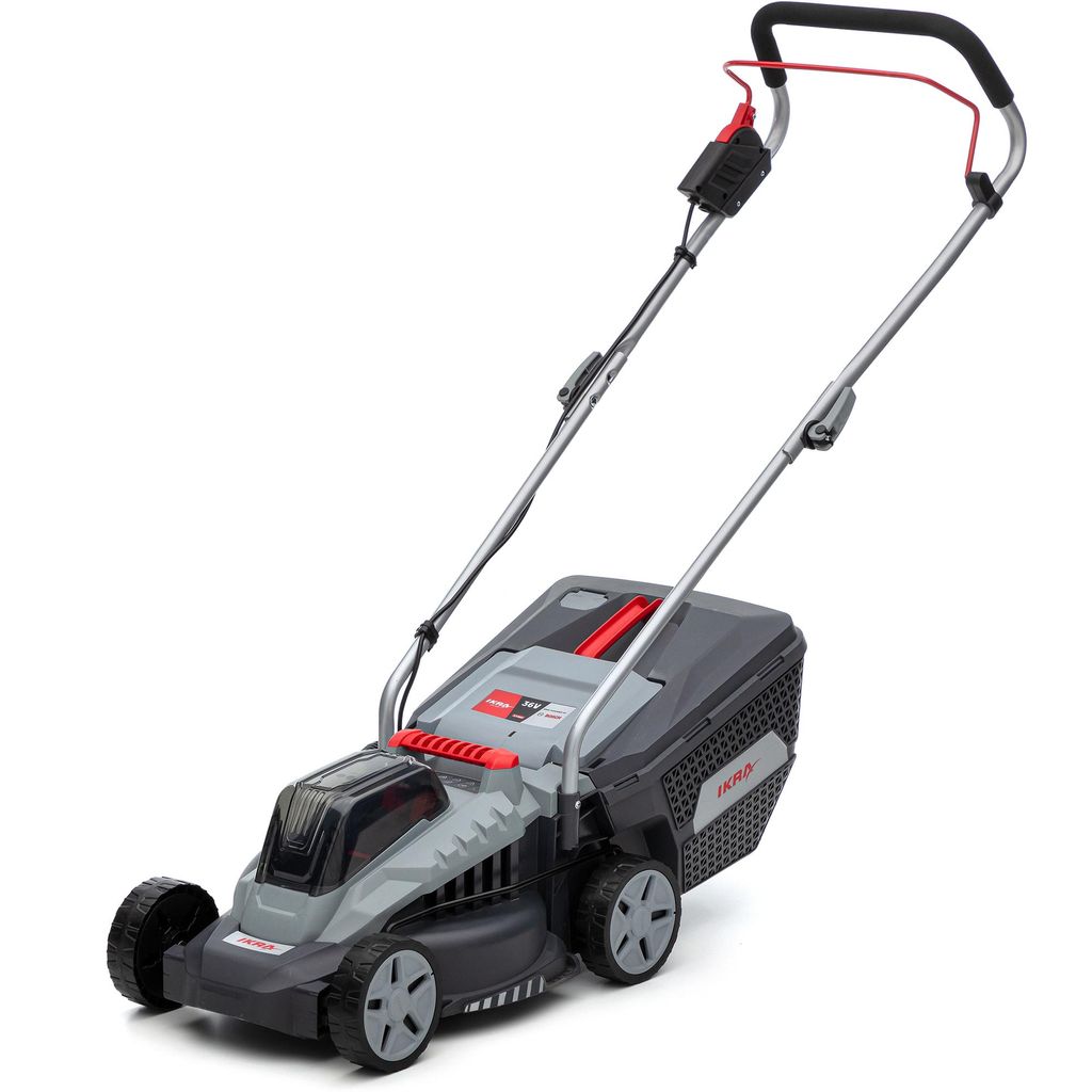 IKRA Accu-grasmaaier IB-LM 33 | 36V Bosch-systeem | 33 cm Productafbeelding 