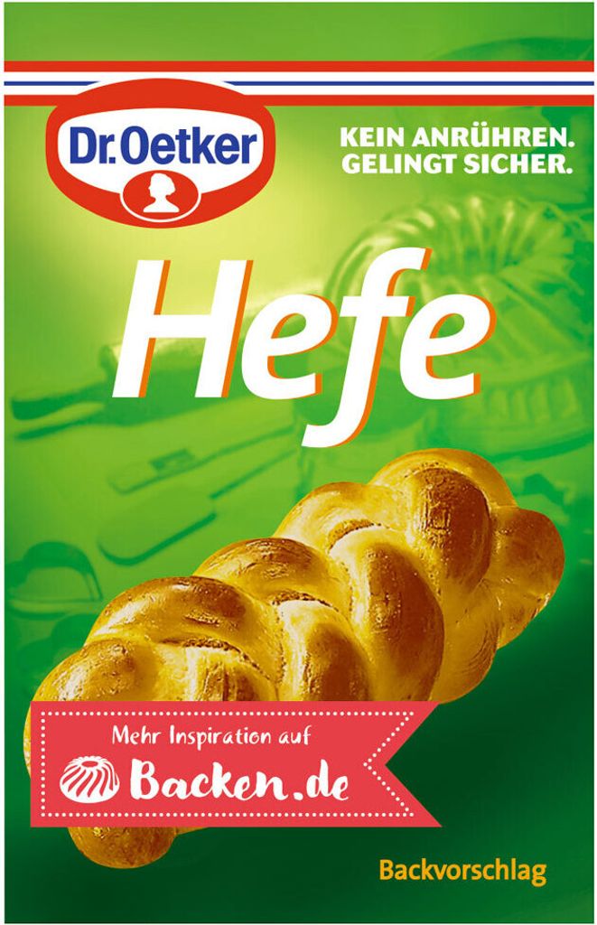 Suché pekárenské droždie Dr. Oetker 4 balenia Obrázok produktu 