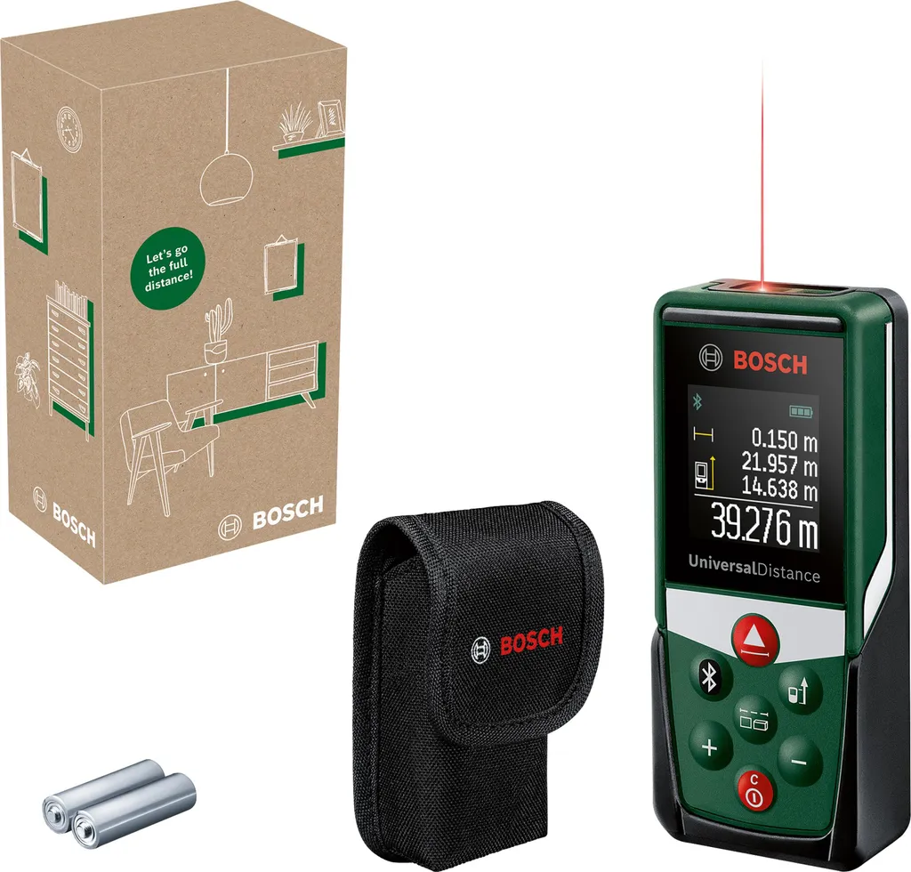 Télémètre Laser Bosch UniversalDistance 40 C : Finies les Erreurs de Mesure