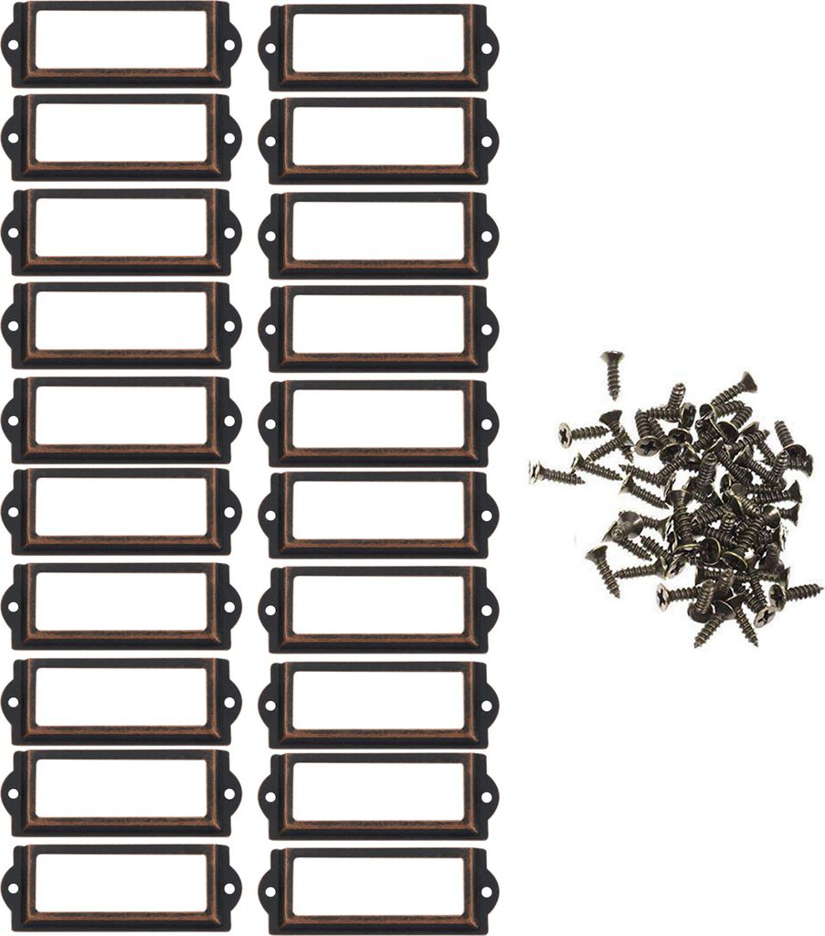 1 Set Visitenkartenhalter im Retro-Stil, verformt sich nicht leicht, rostfrei, korrosionsbeständig, Etikettenhalter aus Metall, Namenskartenrahmen...