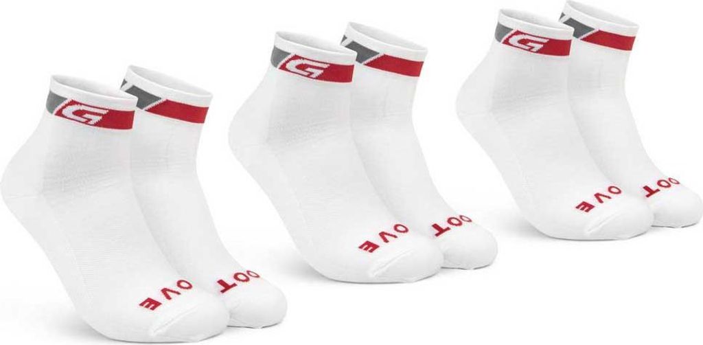 Gripgrab Classic Socken 3 Einheiten Weiß EU 38-41 Herren,Damen Weiß EU 38-41