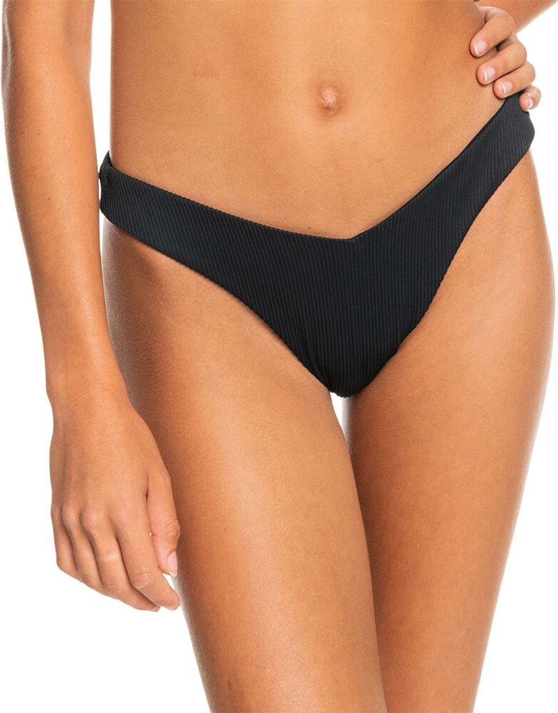 Roxy Rib Love Bikini-höschen Schwarz XS Frau Schwarz XS