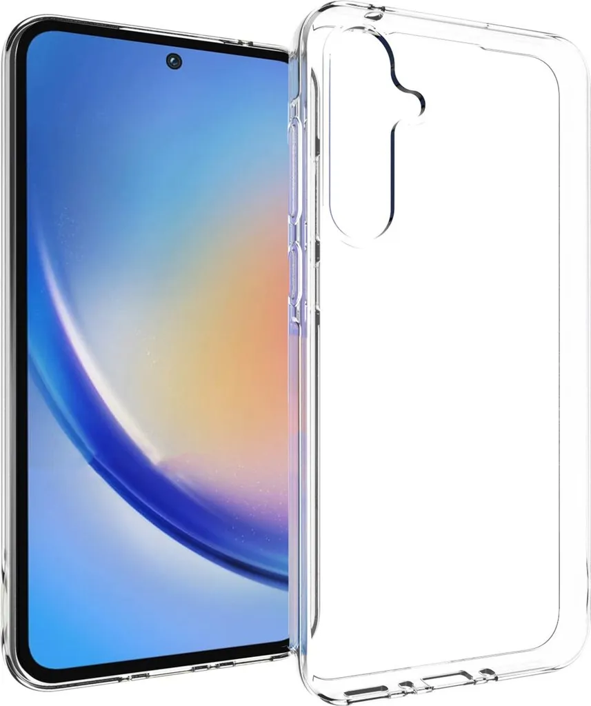 Accezz Clear TPU Backcover Samsung Galaxy A35 - Trasparente - 1