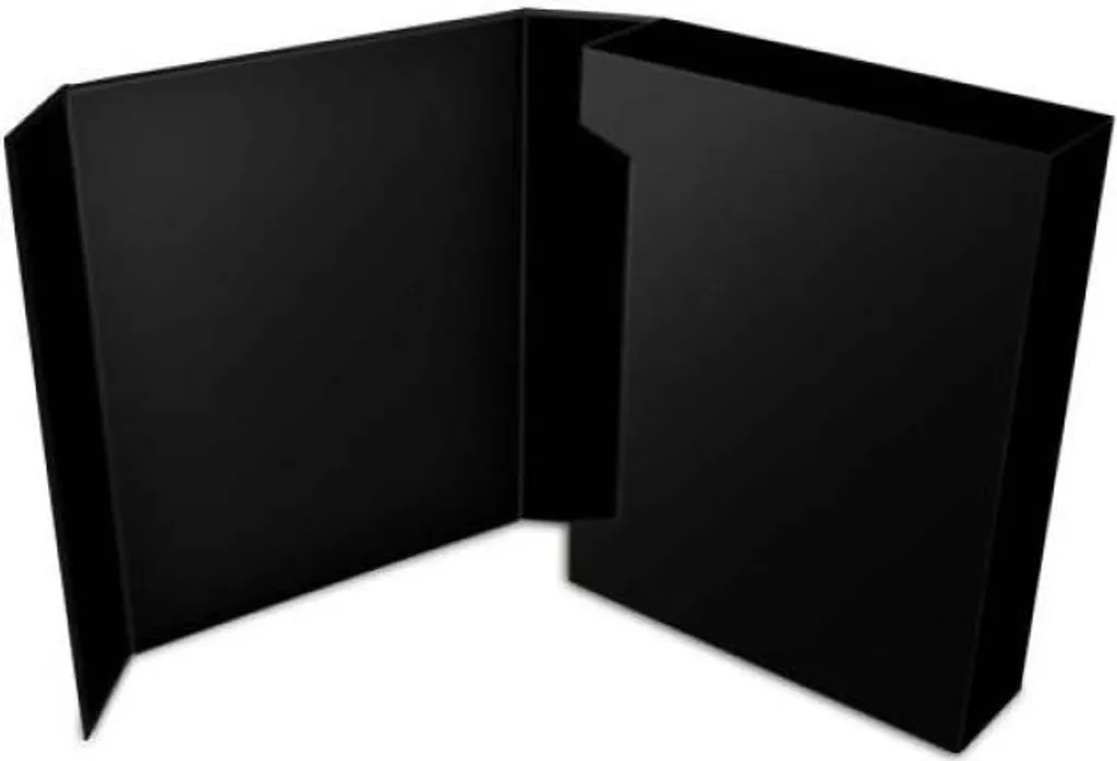 Album de rangement pour magazines BCW Grand Folio noir dos de 6 cm 2.5"