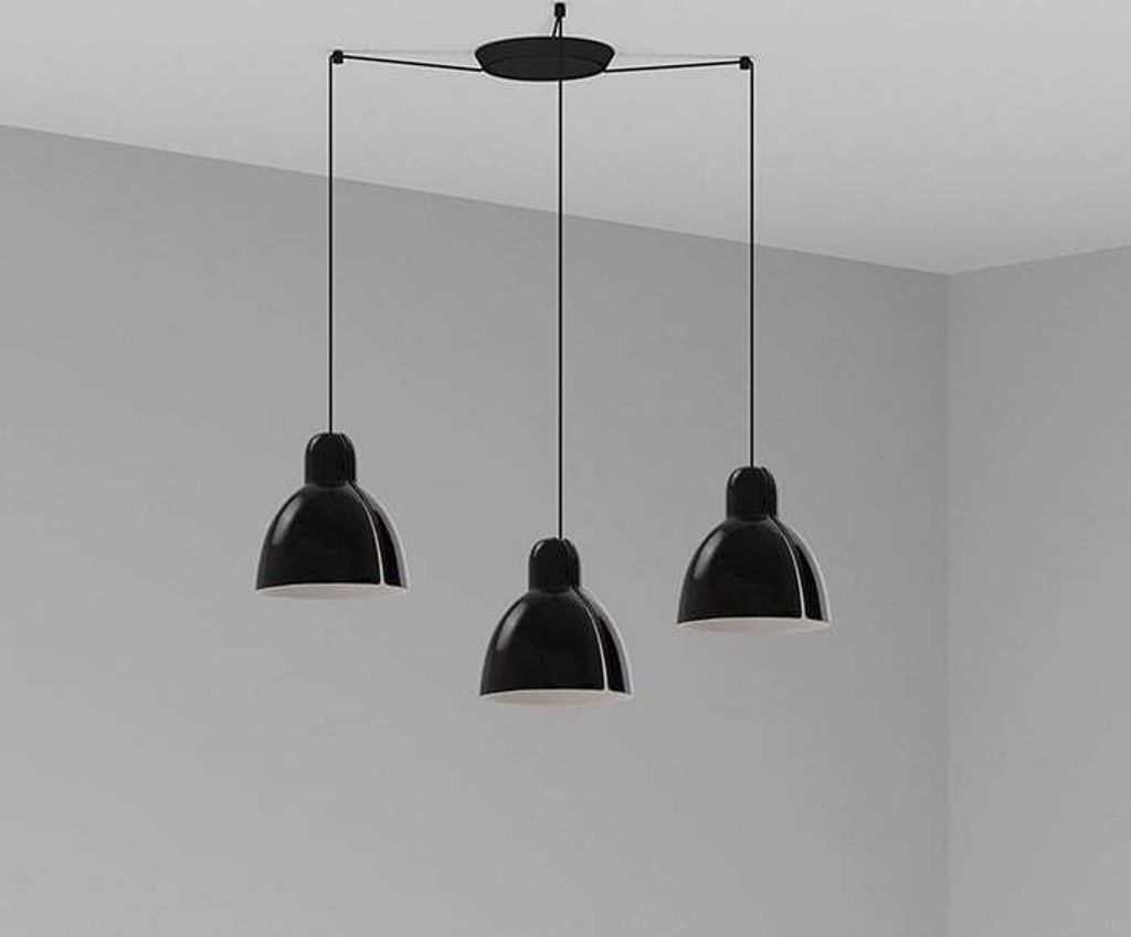 VENICE 200 3L Pendelleuchte schwarz 64255-125-3L