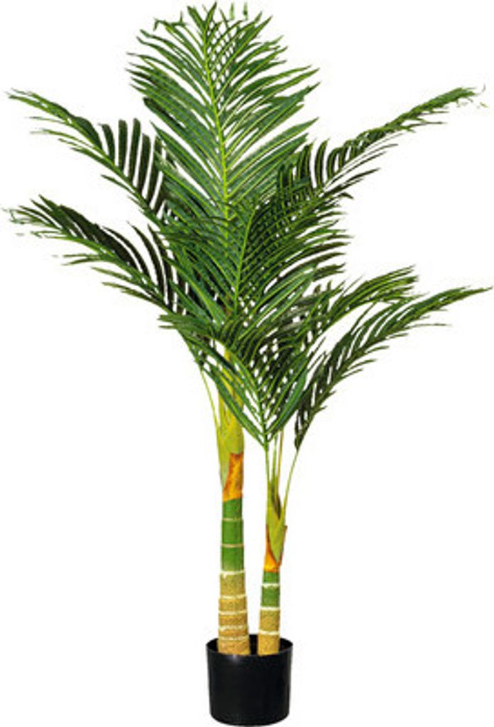 Kunstpalme Arecapalme H 120 cm grün