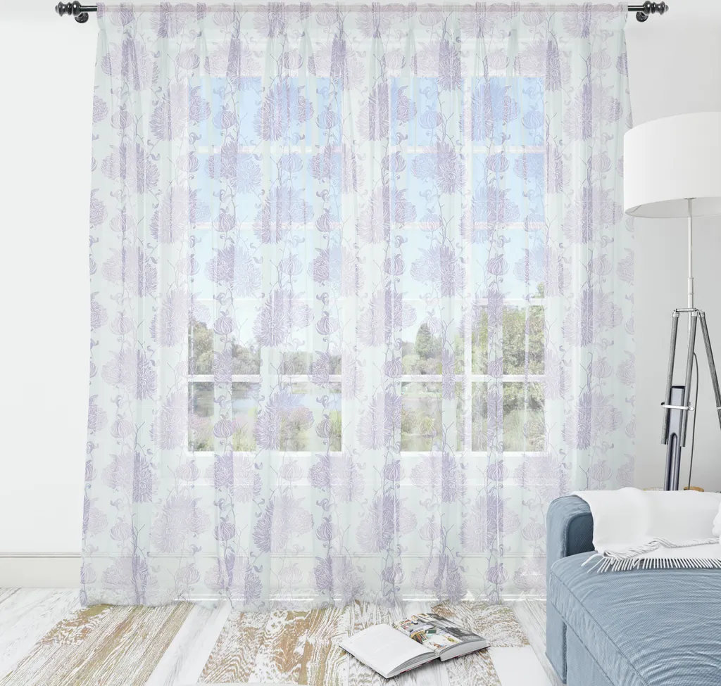 Arazzo Lavabile ABAKUHAUS 135x274 cm - Motivo Vittoriano Pastello