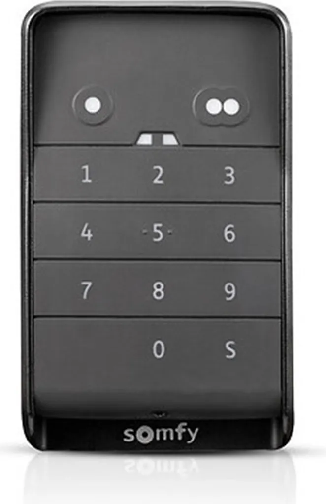 Somfy 1870917 Clavier Radio RTS 2 Canaux Nouveau Pavé Numérique Sans Fil
