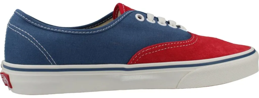 Chaussures Vans Authentic Multicolore : Sneakers Basses Homme en Toile - 4