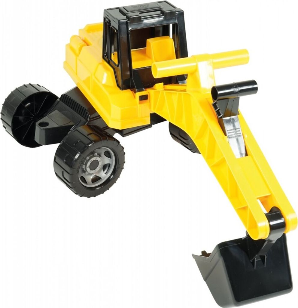 Bagr žlutočerný Giga Trucks plast 70cm v krabici 70x35x29cm Obrázok produktu 6