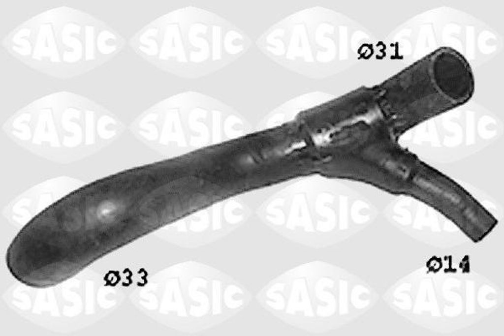 SASIC Kühlerschlauch Wasserschlauch für OPEL Astra F CC (T92) SWH6747