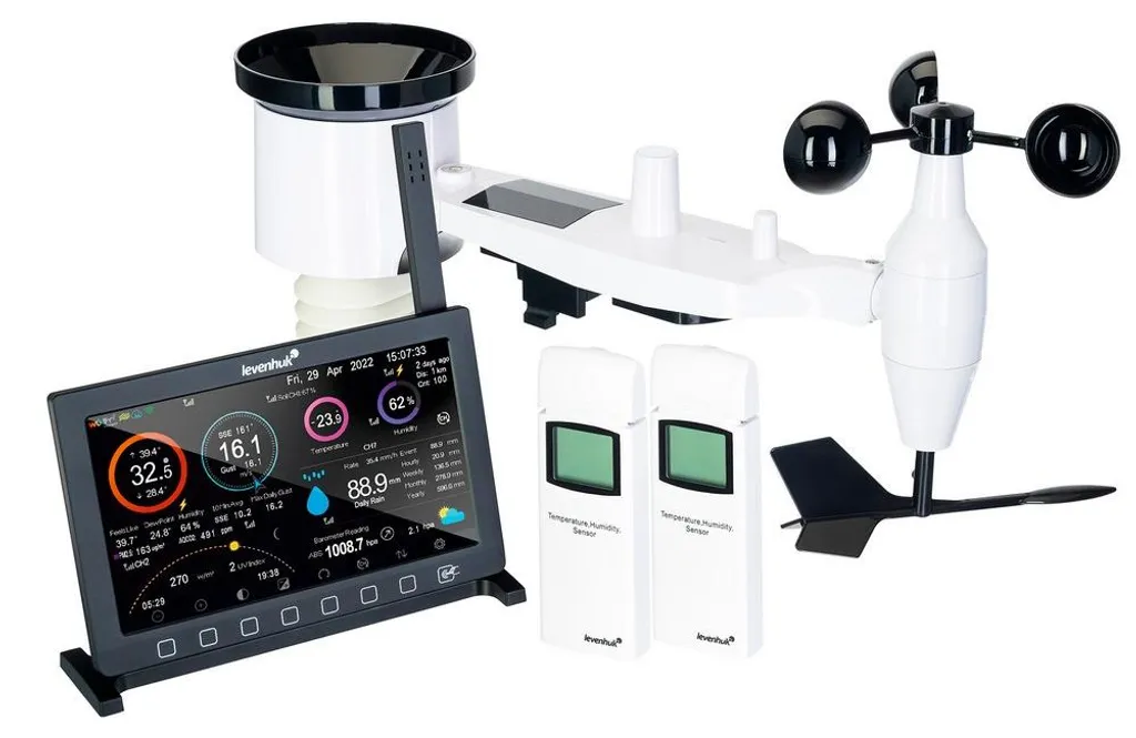 Station météo Levenhuk Wezzer PRO LP500 - 83221 Capteur 5-en-1 Pro