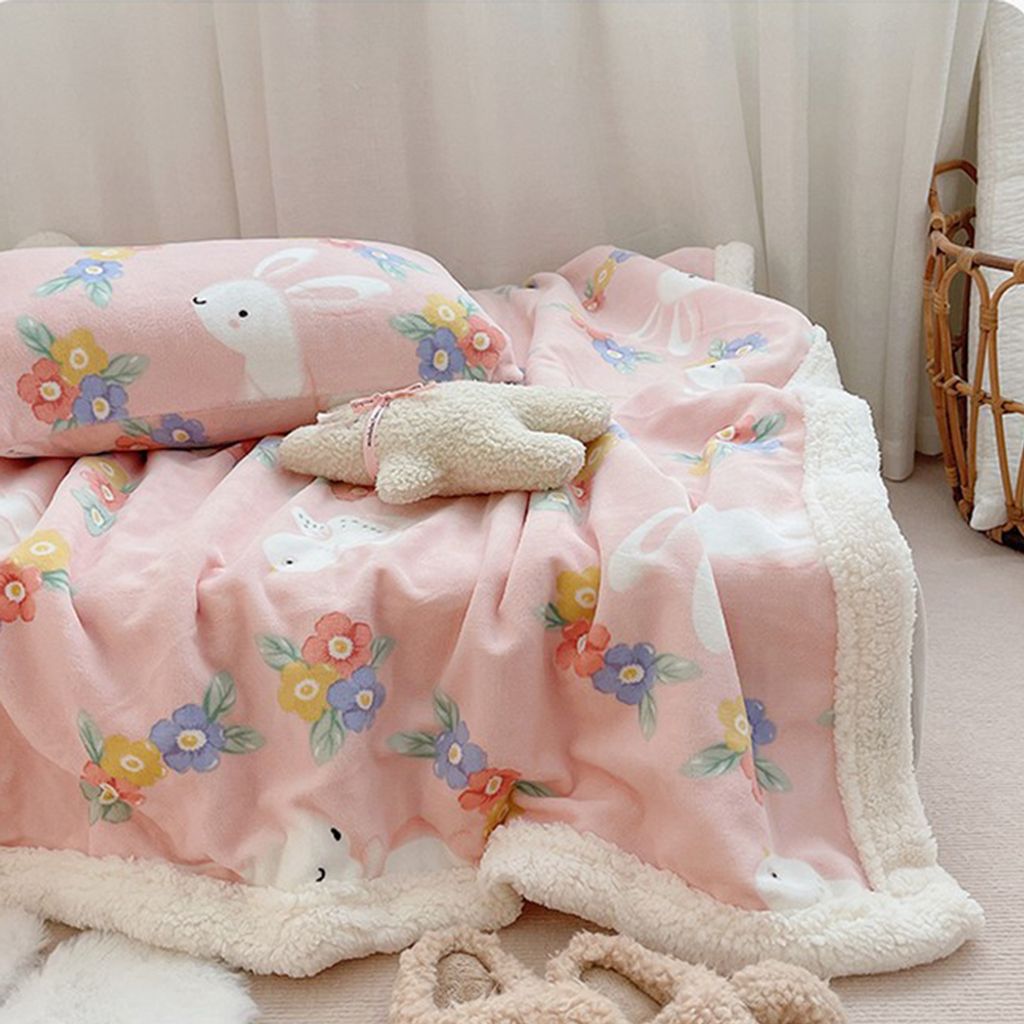 360Home Kinder Verdickte Flanell-Herbst/Winter Bett Decke Produktbild 5