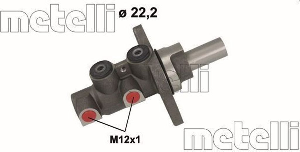 METELLI 05-1152 Bremszylinder Hauptbremszylinder für HYUNDAI Tucson (TL, TLE) für KIA Sportage (QL, QLE)