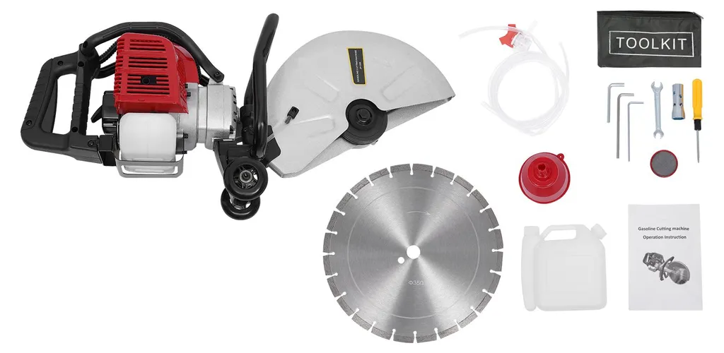 Tronçonneuse béton 1400W sans fil - Lame 33 cm haute performance - 2