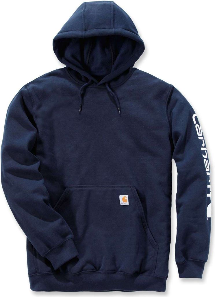 Carhartt Logo Kapuzenpullover Blau L Blau L