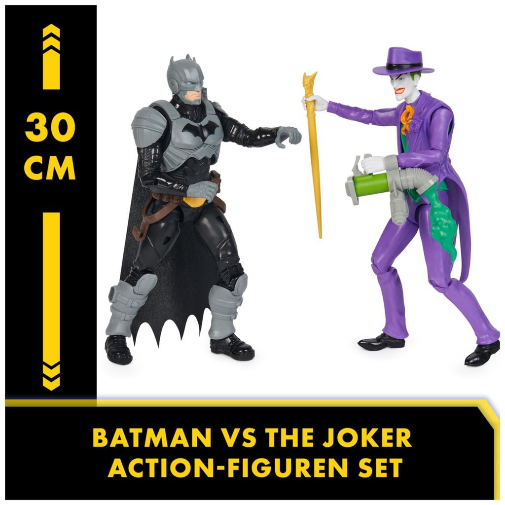 Batman Adventures - Batman vs The Joker (2er Set, 30 cm) Produktbild 