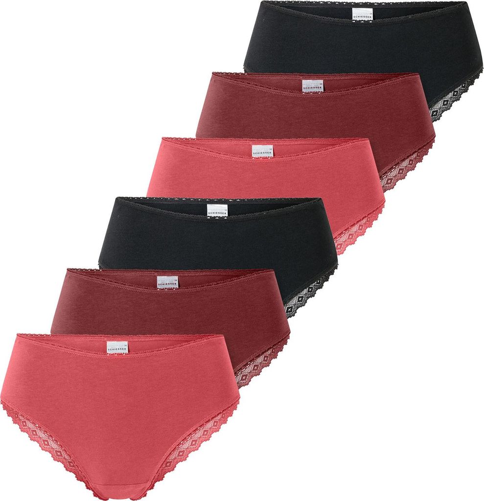 Schiesser Damen Brasilslip Modern Multipacks 6-Pack, Produktbild 