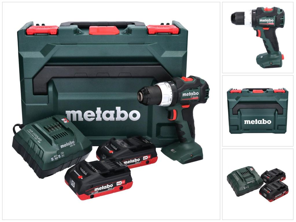 Metabo BS 18 LT BL, Pištoľová vŕtačka, Rýchloupínanie, Obrázok produktu 