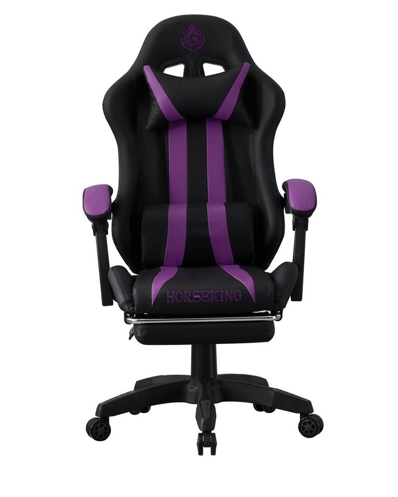 Horseking Büro-Gaming-Stuhl mit Fußstütze, drehbarer Produktbild 