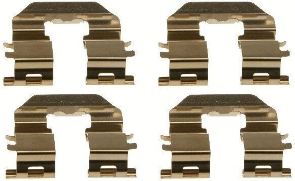 TRW PFK617 Zubehörsatz Scheibenbremsbelag Hinten für HYUNDAI i40 CW (VF) für KIA RIO III (UB)