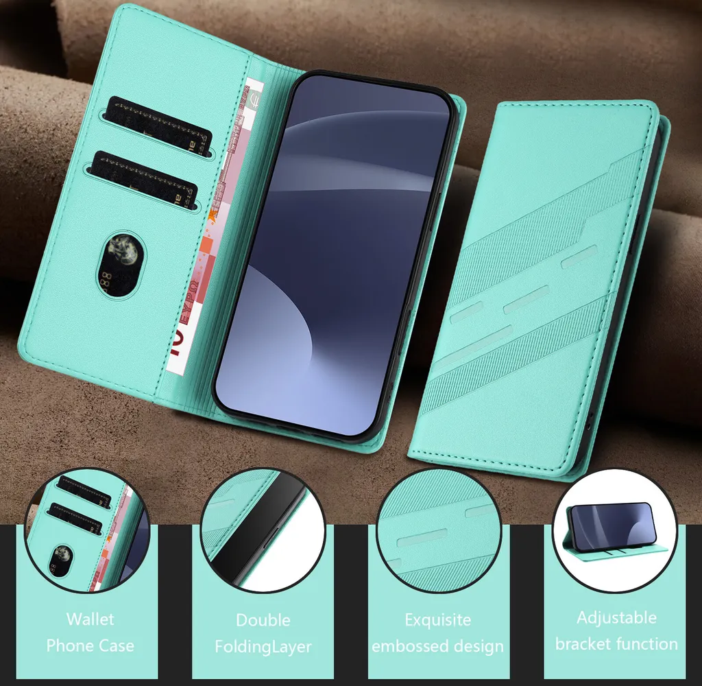 Custodia Portafoglio Per Honor 9X Lite - PU Pelle Con Supporto, Slot Carte E Cinturino - Motivo Farfalle Verdi E Fiori Rosa