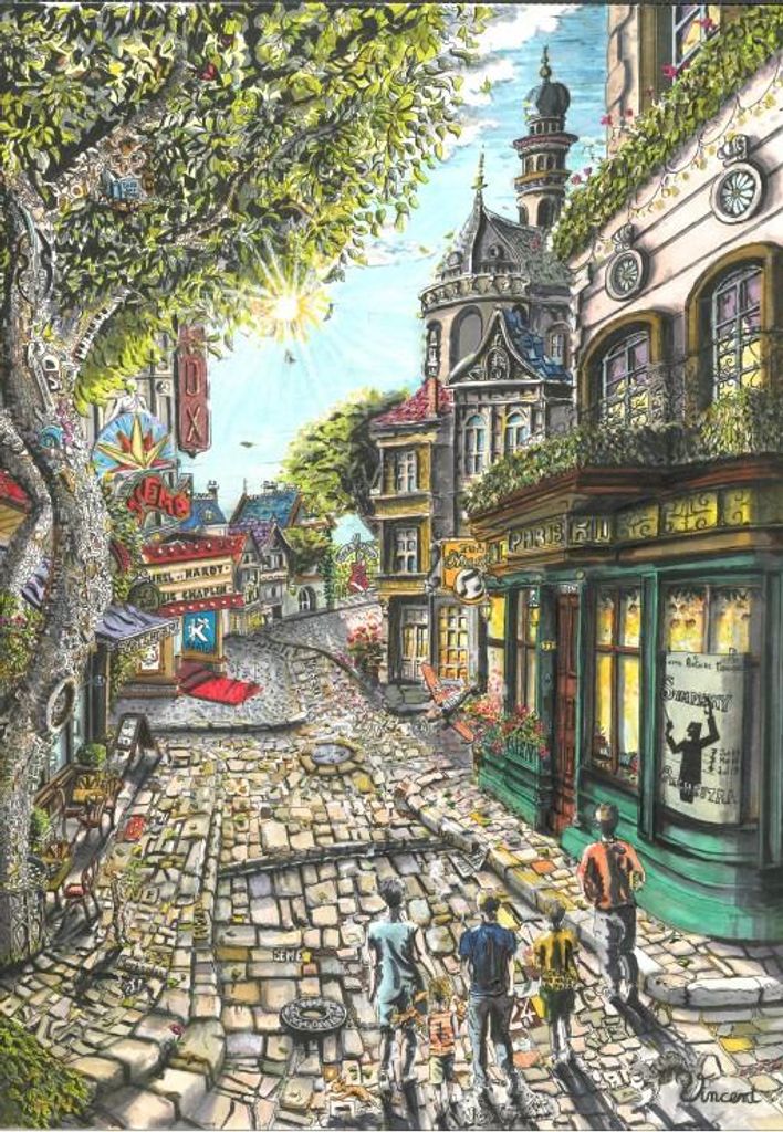 Grafika Puzzle The City of Arts - 1000 Teile Puzzle