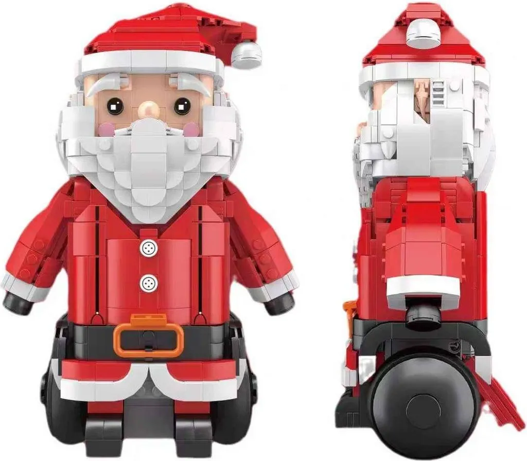 Jeu de construction Père Noël télécommandé - Kit programmable 666 pcs
