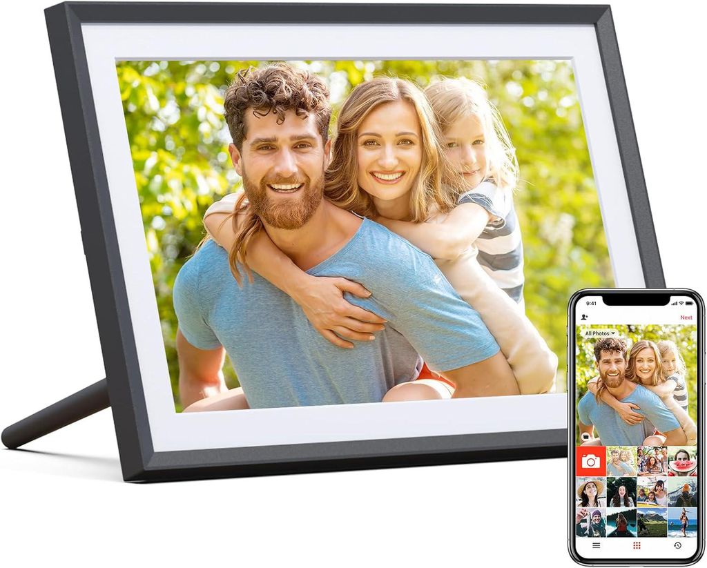 Digitaler Bilderrahmen, 10.1" Digitaler Fotorahmen, Produktbild 