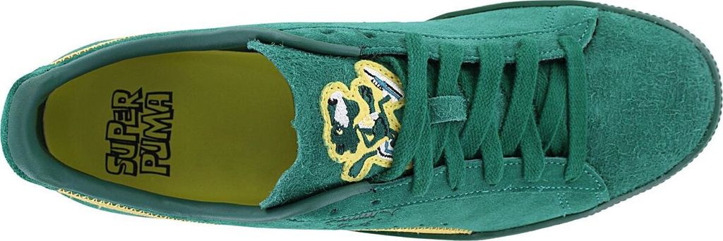 Puma Clyde Super - pánske tenisky kožené zelené 386349-01 , Obrázok produktu 2