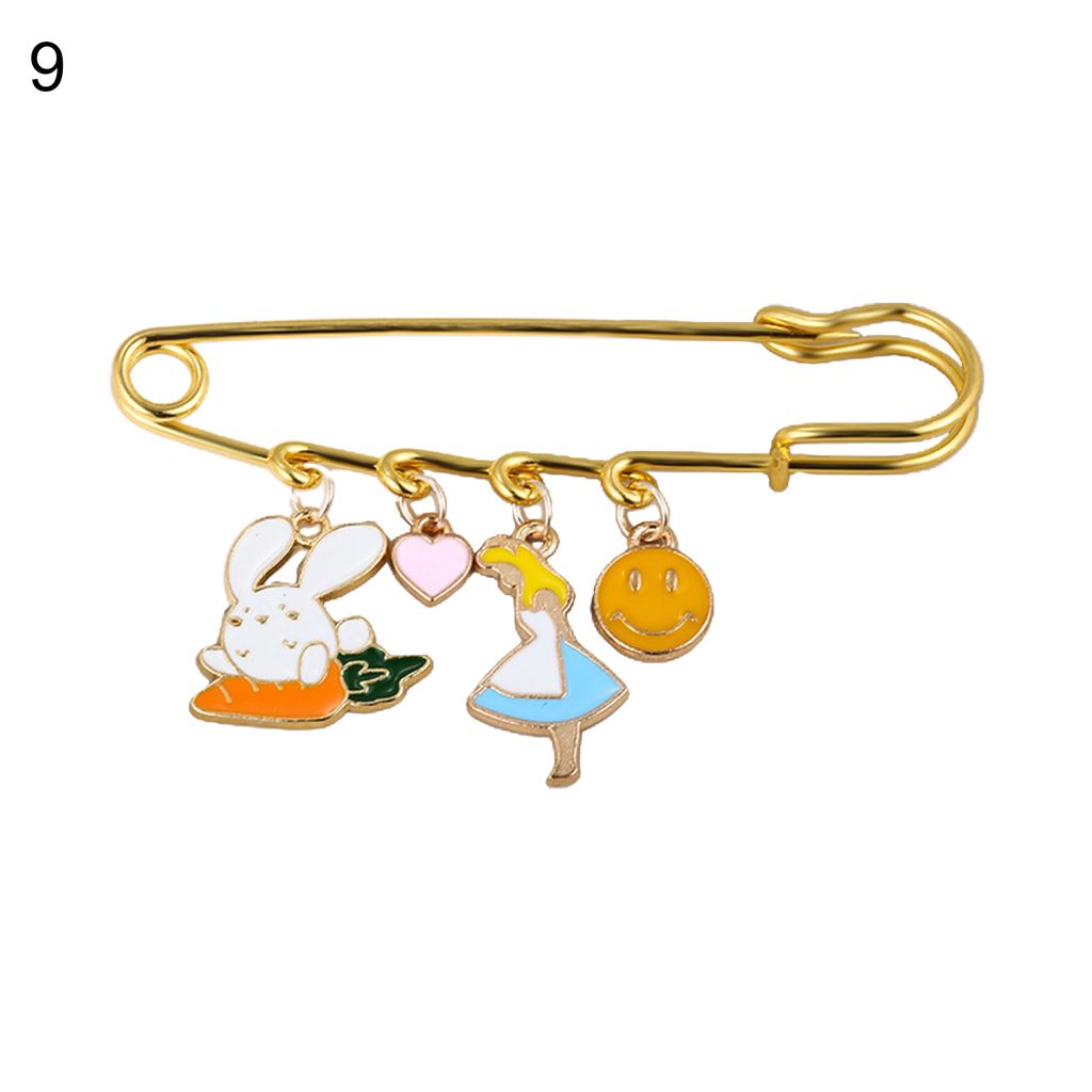 Brosche Pin Kreative Form Rostfrei Legierung Kleidung Dekorative Pin Schmuck Brosche für Zuhause-9